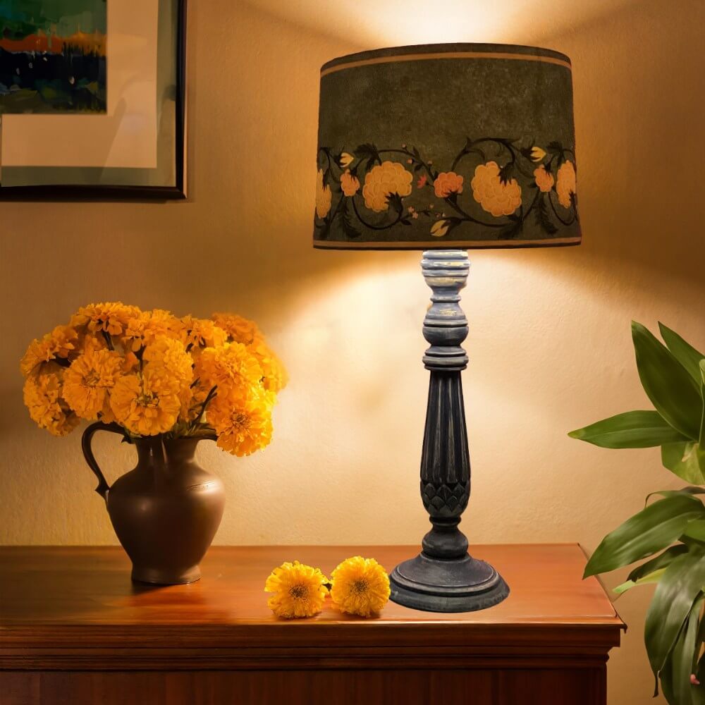 Drum Table Lamp  - Gainda 12010 - rangreli