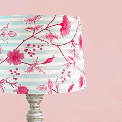 Drum Table Lamp  - Cherry Blossom 12011 - rangreli