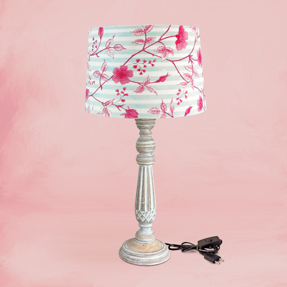 Drum Table Lamp  - Cherry Blossom 12011 - rangreli