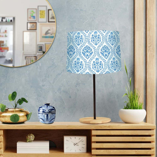 Drum Table Lamp  - Indigo - rangreli