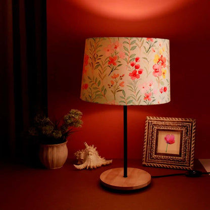 Drum Table Lamp  - English Garden - rangreli