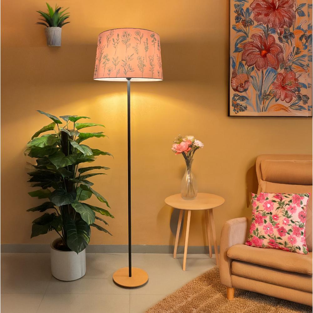 Botanical Sketches Floor Lamp