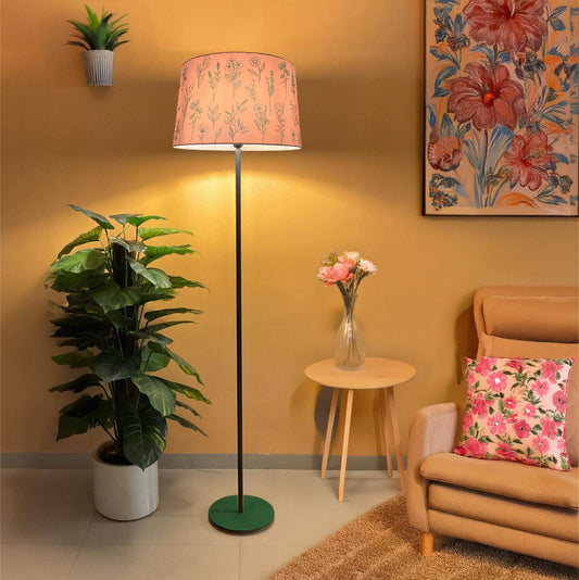 Botanical Sketches Floor Lamp