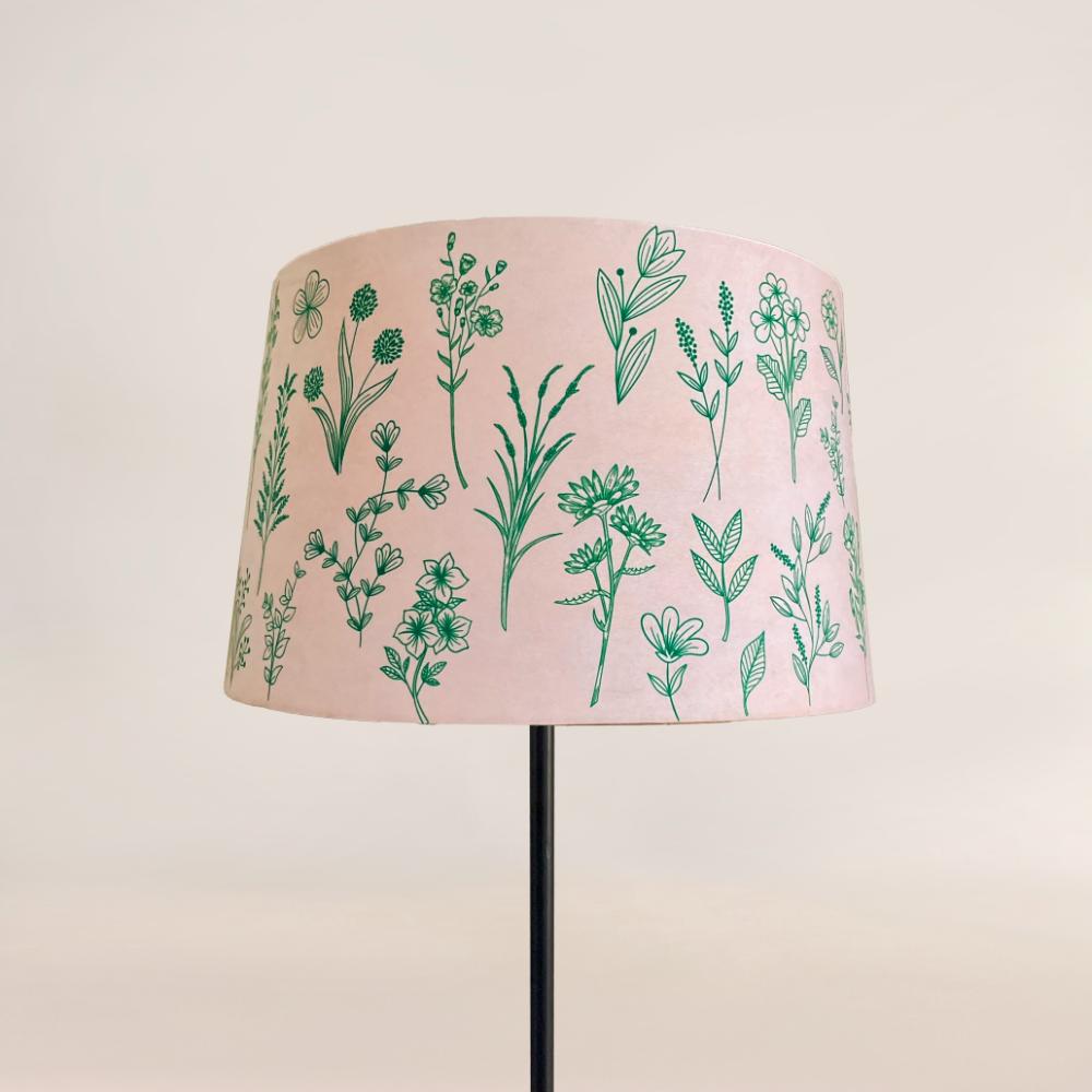 Botanical Sketches Floor Lamp