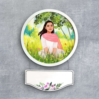 Handpainted Personalized Character - Full frame - rangreli