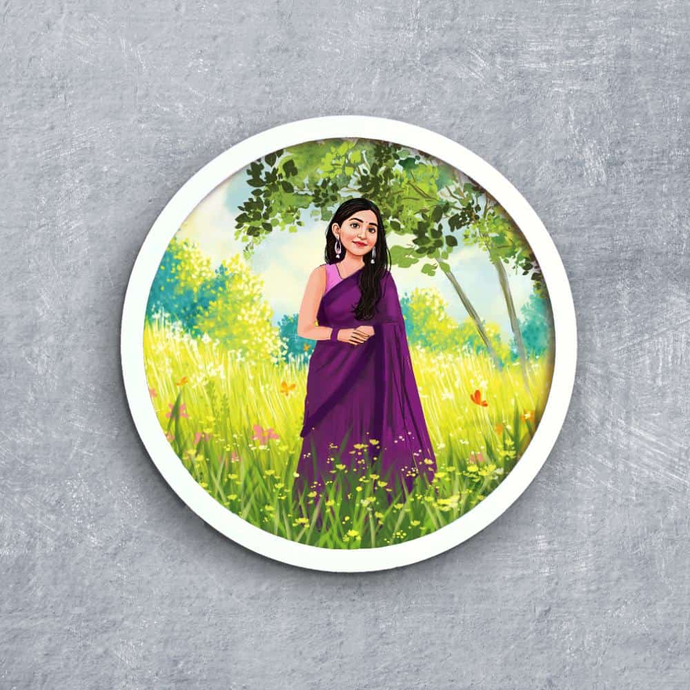 Handpainted Personalized Character - Full frame - rangreli