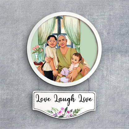 Handpainted Personalized Character Memories2 - Full frame - rangreli