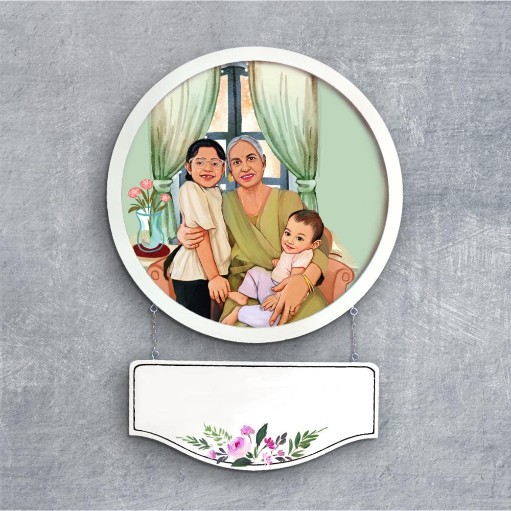 Handpainted Personalized Character Memories2 - Full frame - rangreli