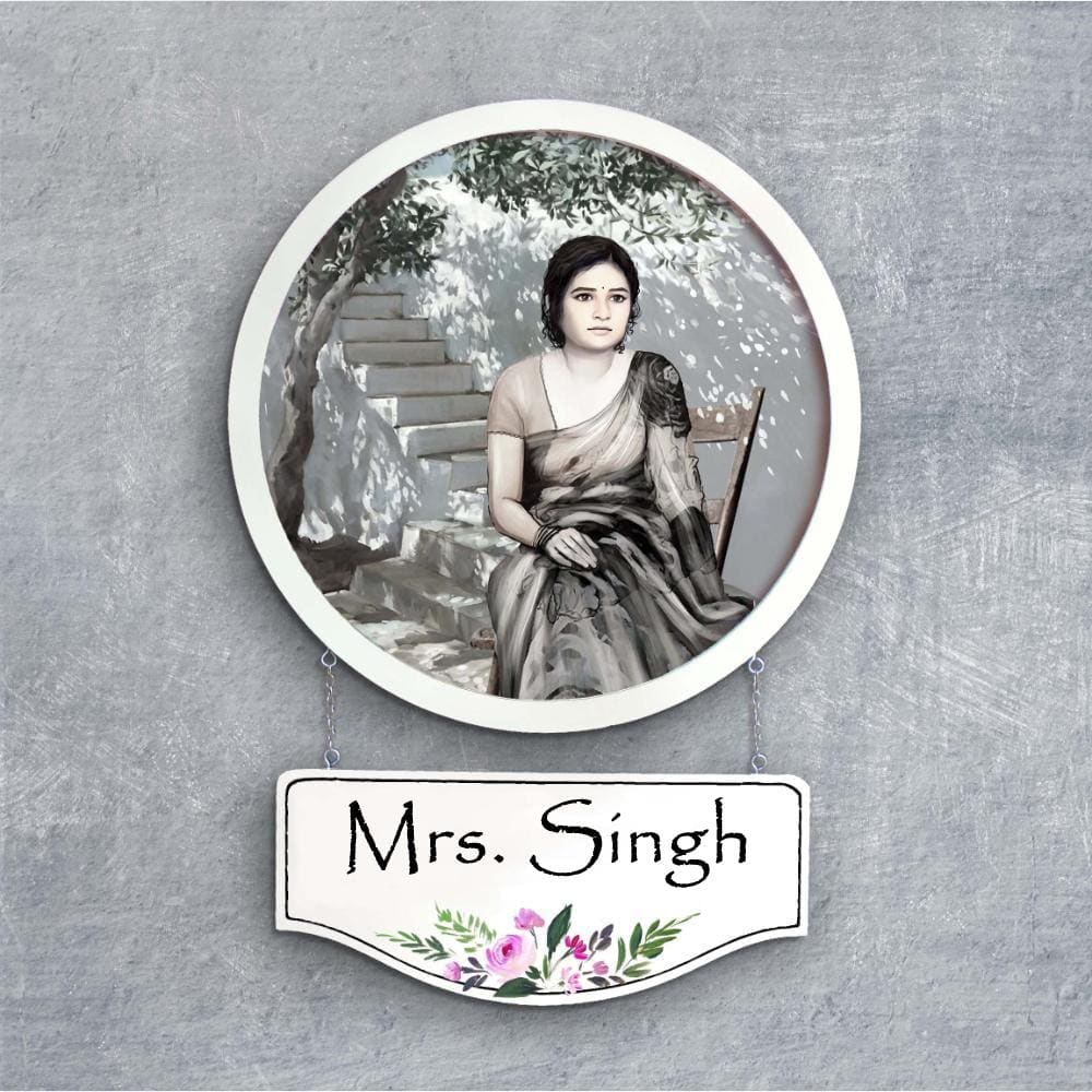 Handpainted Personalized Character Memories5- Full frame - rangreli