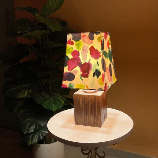 Empire Table Lamp - Patchy Abstract Lamp Shade 3019 - rangreli