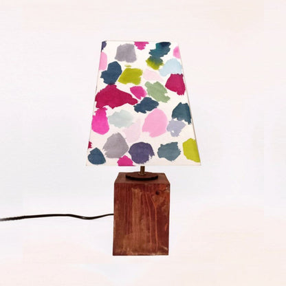 Empire Table Lamp - Patchy Abstract Lamp Shade 3019 - rangreli