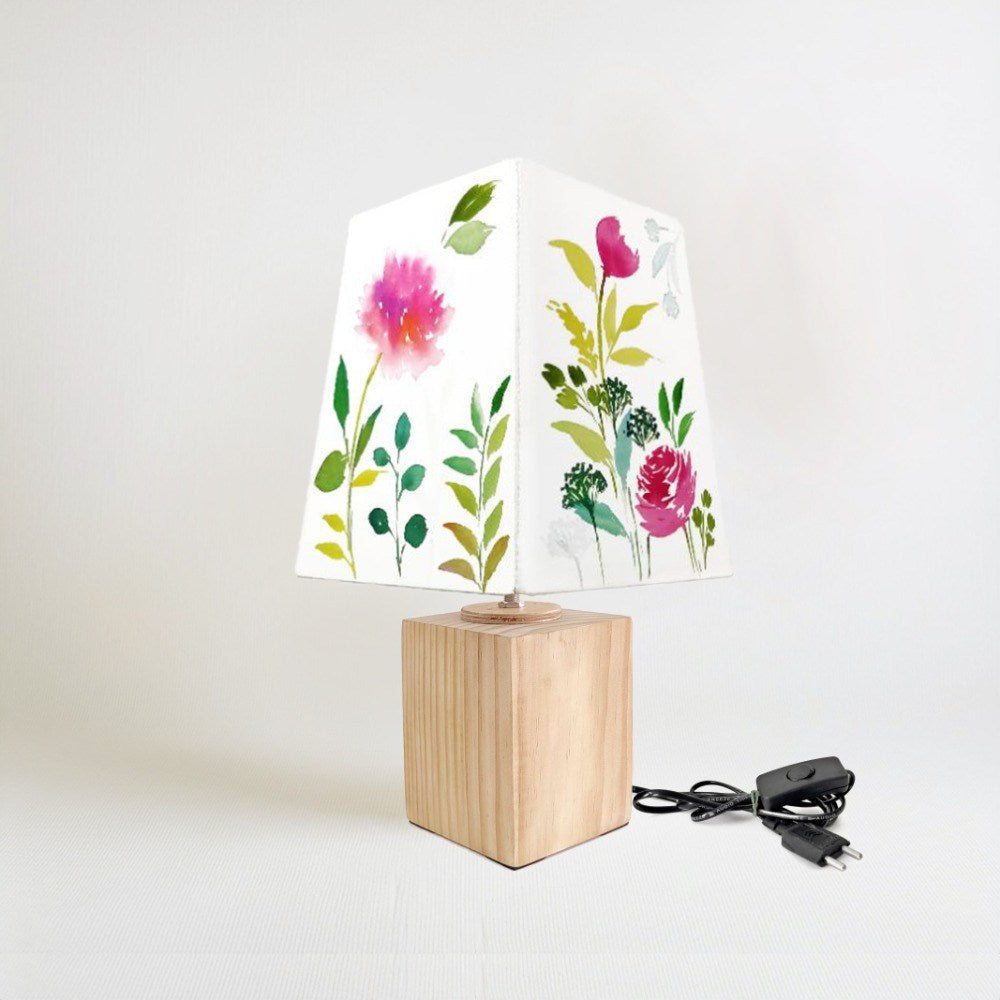 Empire Table Lamp - Floral Bliss Lamp Shade 3024 - rangreli