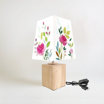 Empire Table Lamp - Floral Bliss Lamp Shade 3024 - rangreli