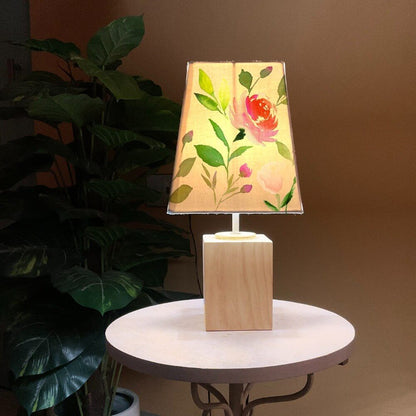 Empire Table Lamp - Fresh flowers Lamp Shade 3103 - rangreli