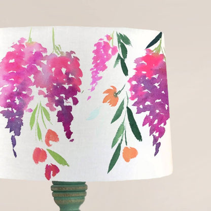 Drum Table Lamp  - Flower shower 3130 - rangreli