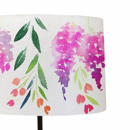 Drum Table Lamp  - Flower shower 3130 - rangreli