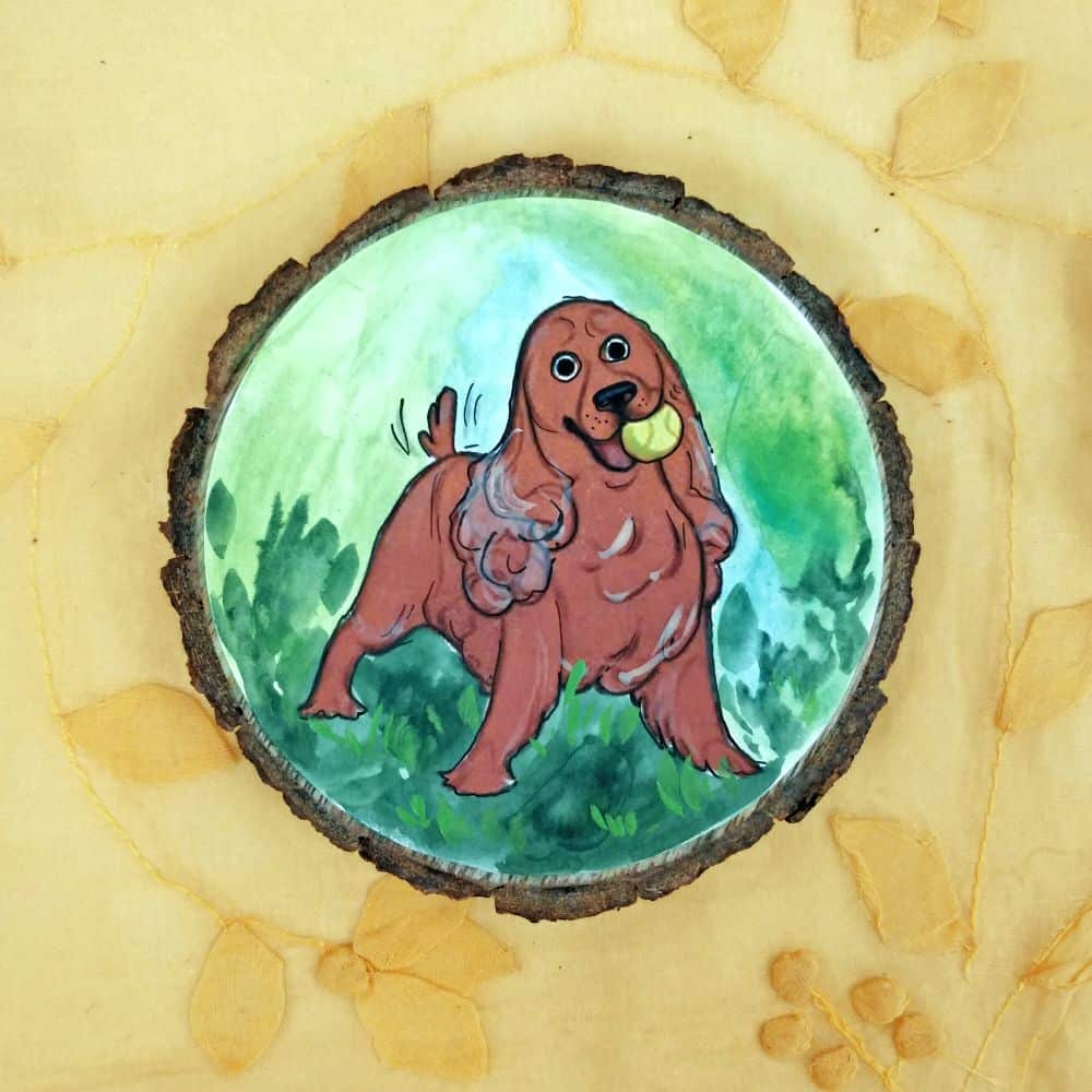 Avatar Fridge Magnets -Golden Retriever - rangreli