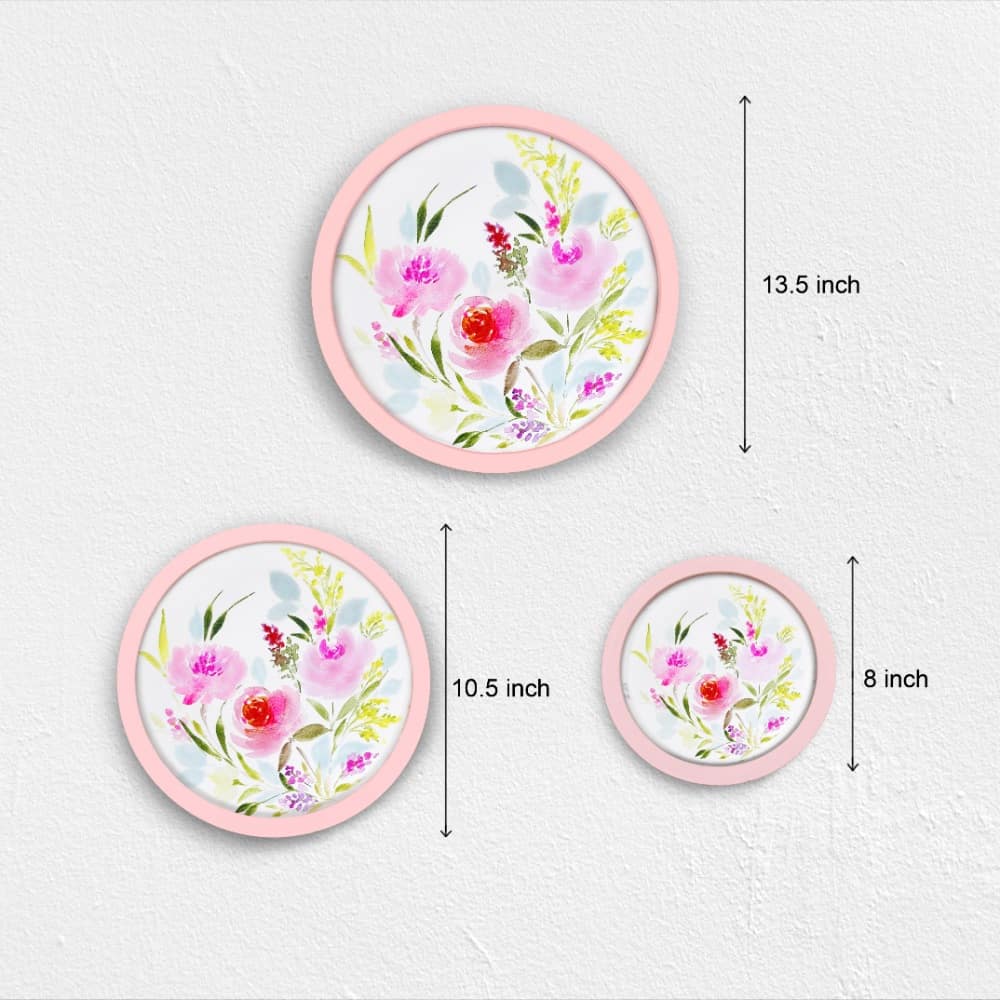 Handpainted wall art - Flowers - rangreli