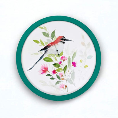 Handpainted wall art - Bird - rangreli