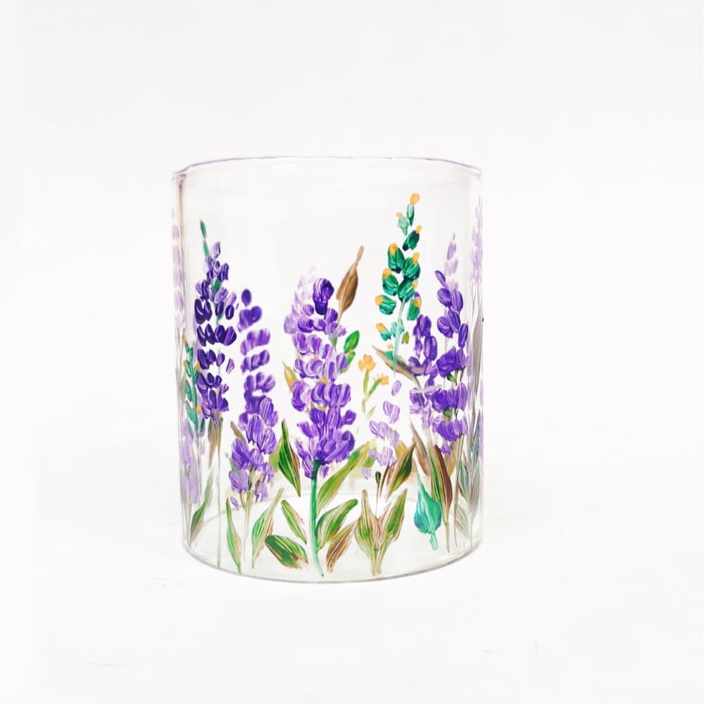 Lavender Glow - Glass Votive