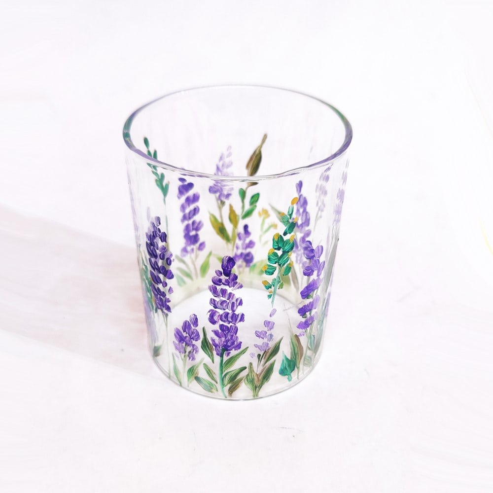 Lavender Glow - Glass Votive