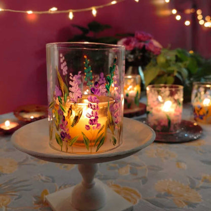 Lavender Glow - Glass Votive