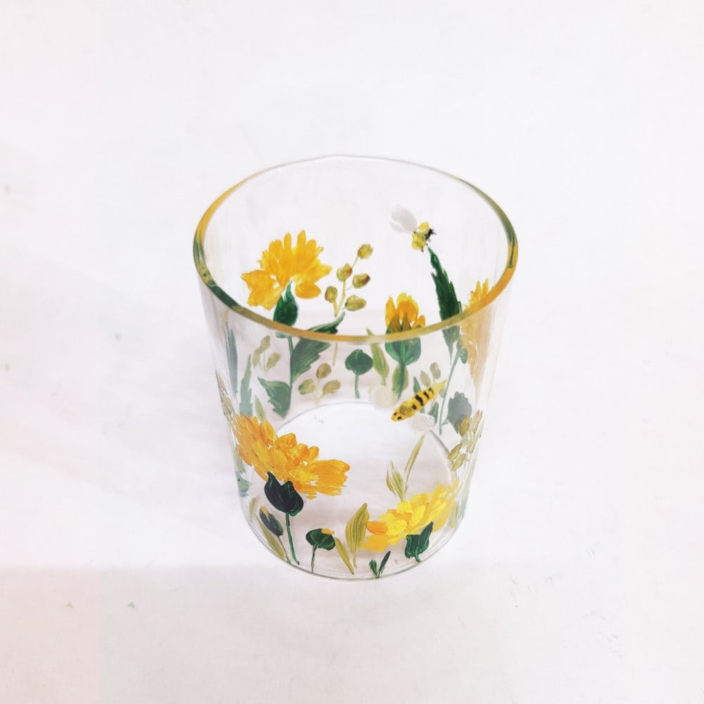 Sunlit Meadow - Glass Votive