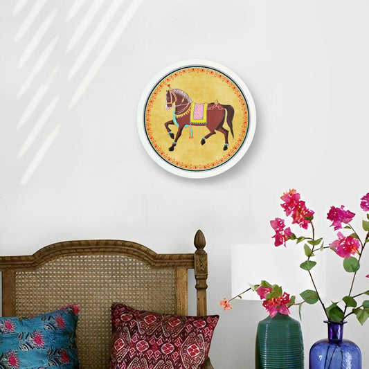Horse Pichwai Style Wall Art Frames Style 2