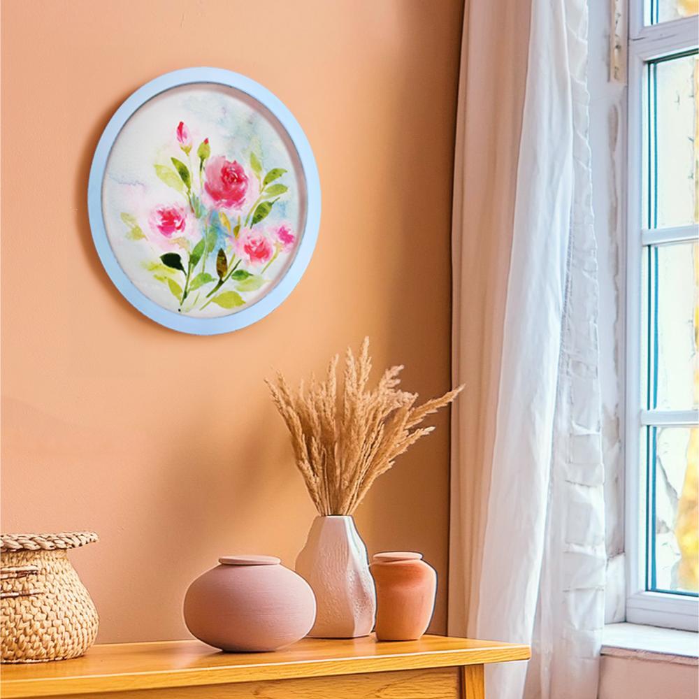 Handpainted wall art - Flowers