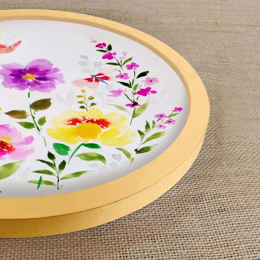 Handpainted wall art - Flowers - rangreli