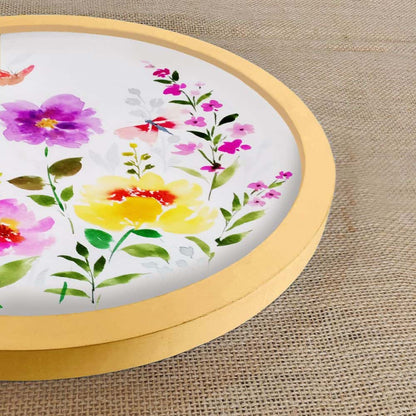 Handpainted wall art - Flowers - rangreli