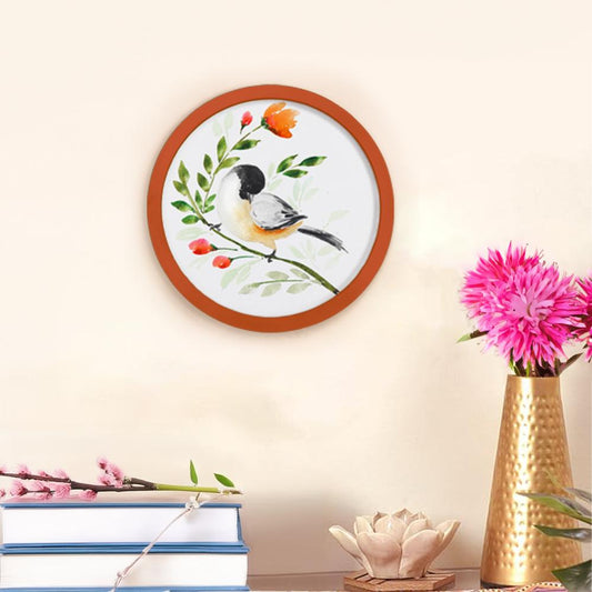 Handpainted Bird wall art - Style 6 - rangreli