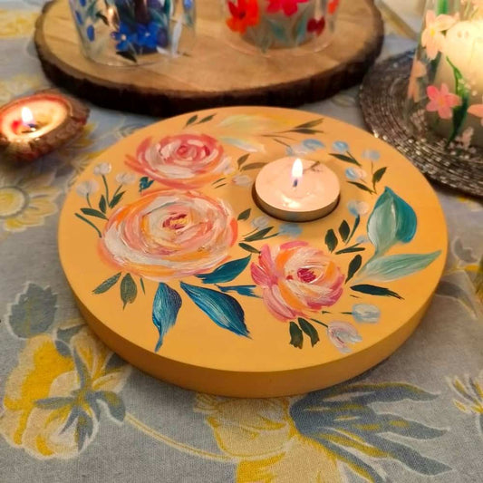 Sunset Rose - Tealight Holder