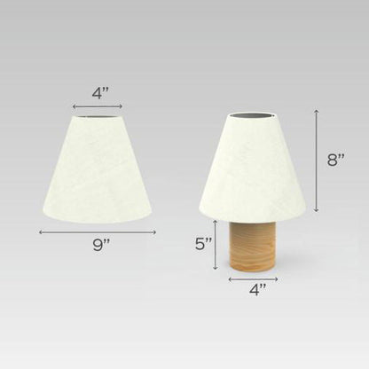 Cone Table Lamp - Yarrow Lamp Shade - rangreli