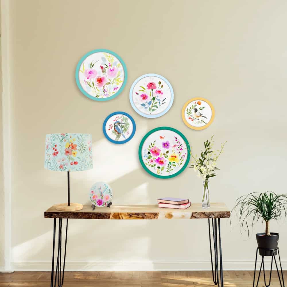 Handpainted wall art - Flowers - rangreli