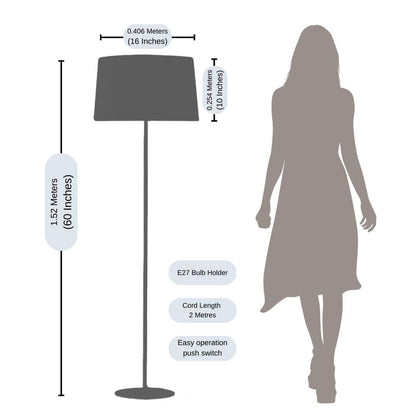 Botanical Sketches Floor Lamp