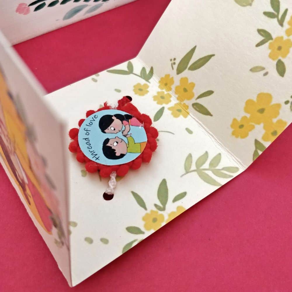 Rakhi Goodies Box - Style 4 - rangreli