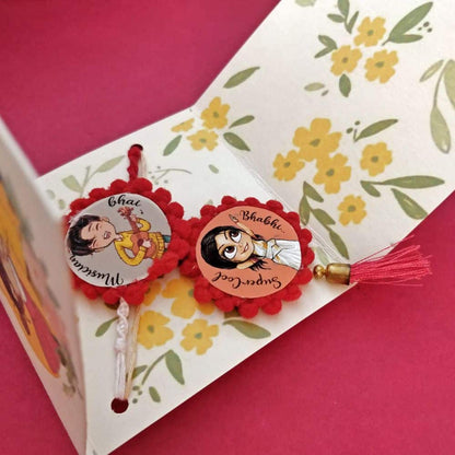 Rakhi Goodies Box - Style 1 - rangreli