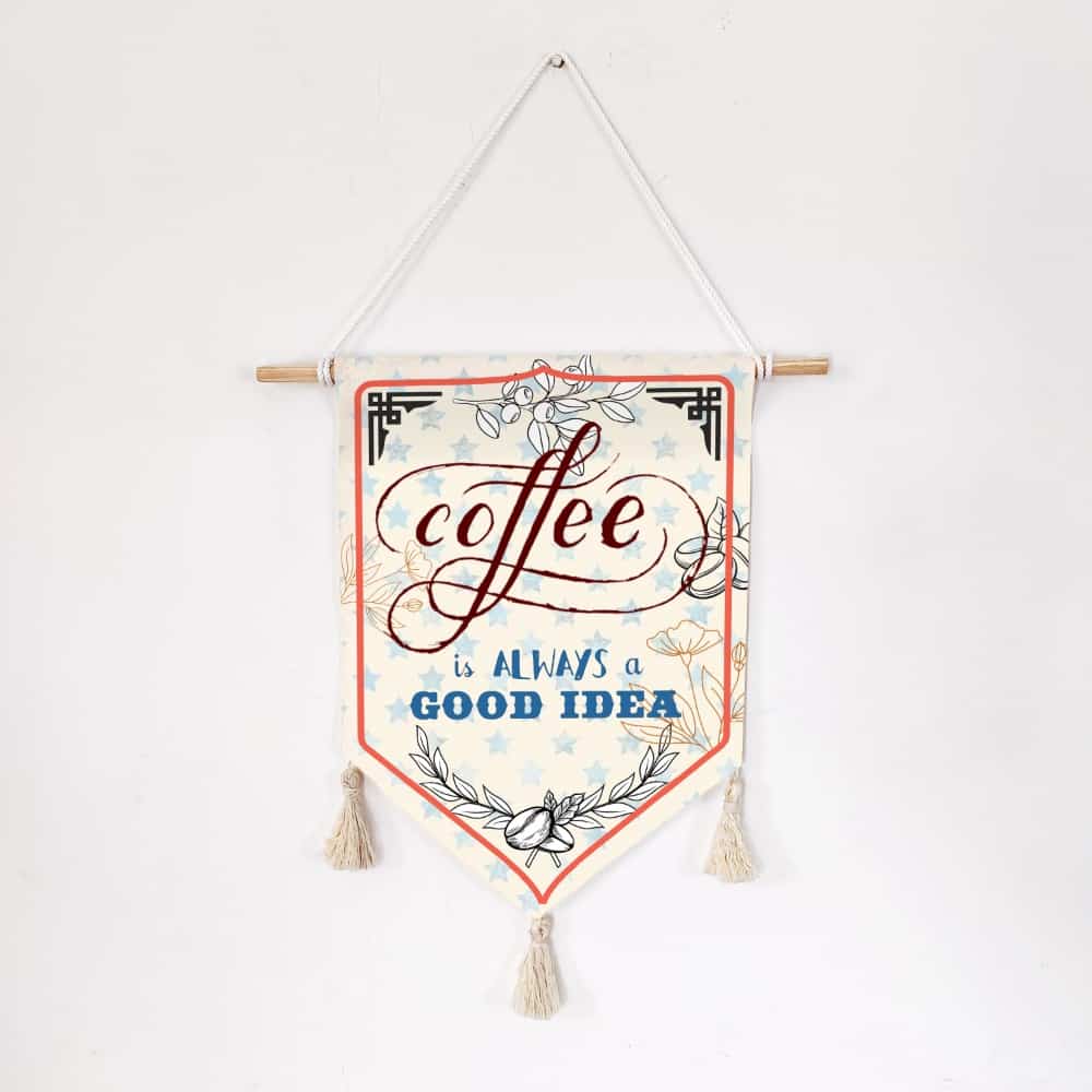 Wall Decor - Tapestry - Coffee Love - rangreli