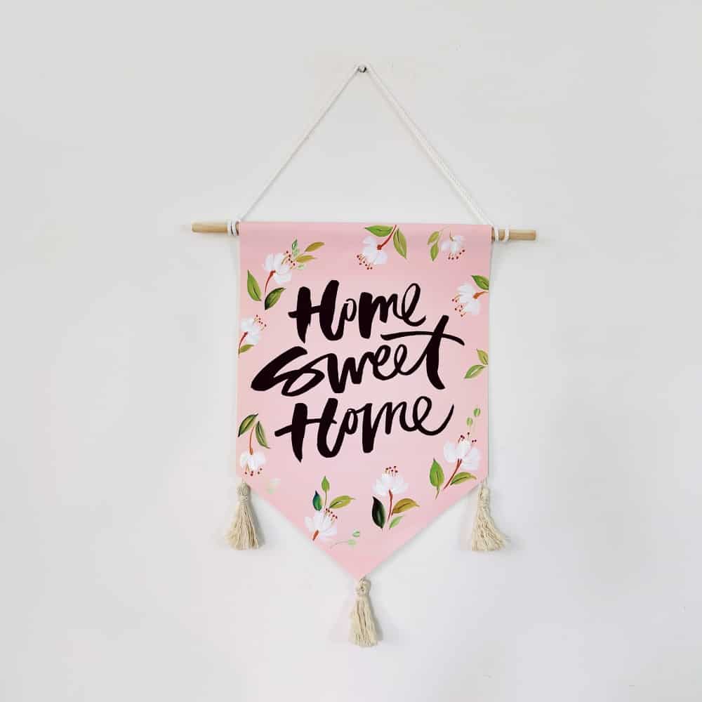 Wall Decor - Tapestry - Home Sweet Home - rangreli