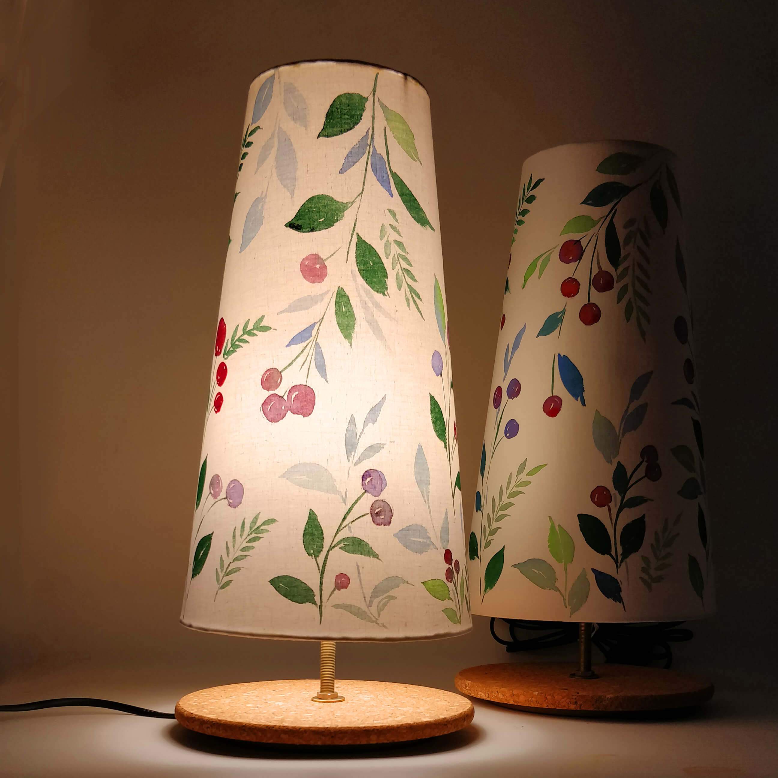 Long best sale table lamp